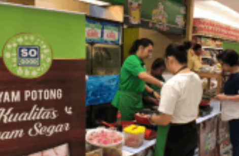 Dokumentasi hasil karya proyek So Good untuk mitra So Good